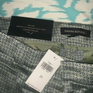 Banana republic Logan crop pant